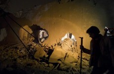 Mourners gather for funeral of Gaddafi's son and three grandchildren