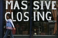 33 companies a week going bust from January to April