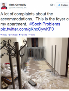 15 tweets that prove that Sochi isn't exactly ready for the Olympics