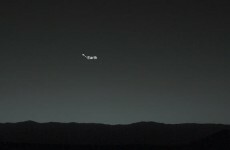 We're being snapped from Mars