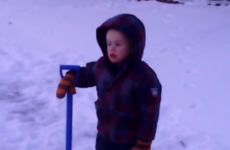 Freezing four-year-old shouts at Jesus to 'MAKE IT WARM'