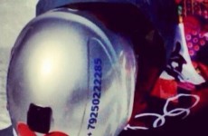 Olympic snowboarder writes phone number on his helmet, gets so many naked pictures his iPhone breaks