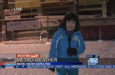 Runner suffers utterly mortifying fate on live TV report