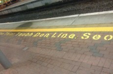 Irish Rail should really think about hiring an Irish speaker...