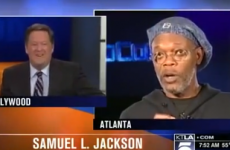 Samuel L. Jackson flips out after reporter mistakes him for Laurence Fishburne