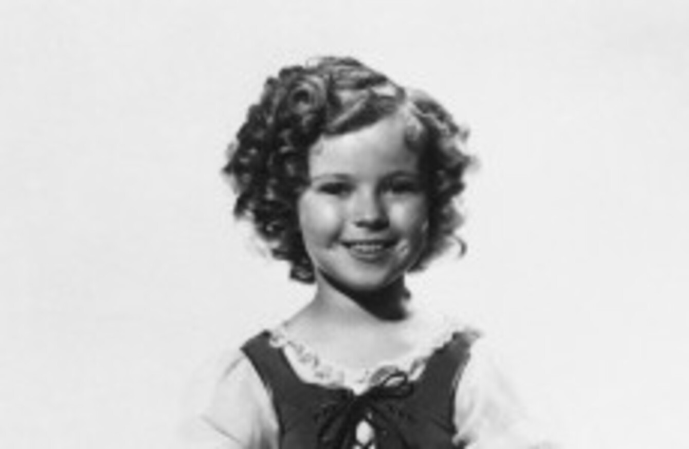 Actress Shirley Temple dies at the age of 85 · The Daily Edge