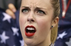 This disgusted American figure skater is the meme you never knew you needed