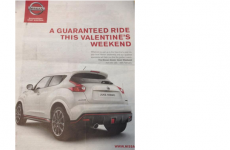 Nissan know exactly how to advertise to Irish people