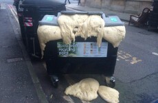 Papa John's "investigating" bin overflowing with mysterious pizza dough