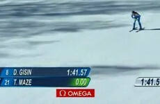 Why they gave out two gold medals in downhill skiing instead of breaking down the times to 1/1000th of a second