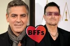 George Clooney's planning a motorbike trip around Ireland with Bono