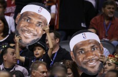 Lebron James sinks three-point buzzer beater to seal win for the Heat