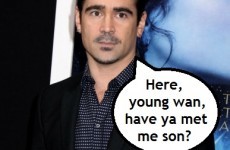 Colin Farrell says his young fella is an absolute stud... it's The Dredge