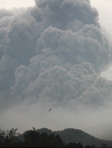 Two killed, hundreds of thousands flee homes as Java volcano erupts (pictures)
