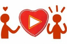 Today's Valentine's-themed Google Doodle is pretty special
