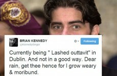 Tweet Sweeper: Brian Kennedy got 'lashed outtavit'