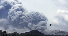 In pictures: The massive volcanic eruption that killed three in Indonesia