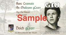 Mullingar's Niall Horan banknotes go on sale