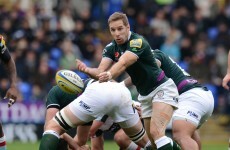 Tomas O'Leary sent off for stamping a Wasp as London Irish cling on
