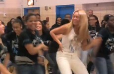 Beyoncé gives pupils a little lesson... in bootyliciousness