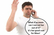 Man calls 911 because his wife got stuck in her jacket