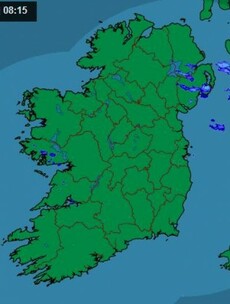 Let's all take a few seconds to marvel at an ALMOST rain-free Ireland