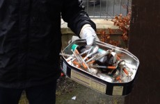 Over 30 syringes found in a boarded up council house