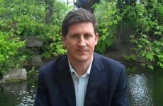 Eamon Ryan launches Greens leadership bid... by battling a helicopter