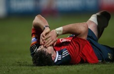 Munster lose Dave O'Callaghan to knee surgery