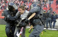 WATCH: Czech cup game called off amid fan mayhem