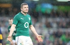 Brian O'Driscoll sits out Ireland training with bug, must prove fitness on Thursday