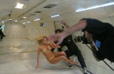 Kate Upton did a Sports Illustrated swimsuit shoot in a zero gravity chamber