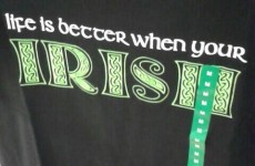 This St Patrick's Day t-shirt has one patriotic grammar fail