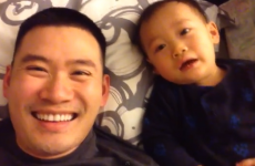 Little boy can't say "Frog" without it sounding like "F***"