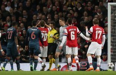 GIF: A very, very bold hand gesture from Wojciech Szczesny after getting sent off
