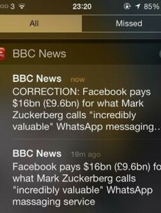 BBC's amazing WhatsApp Twitter typo