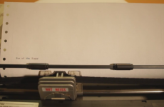 Printer plays outstanding rendition of Eye of the Tiger