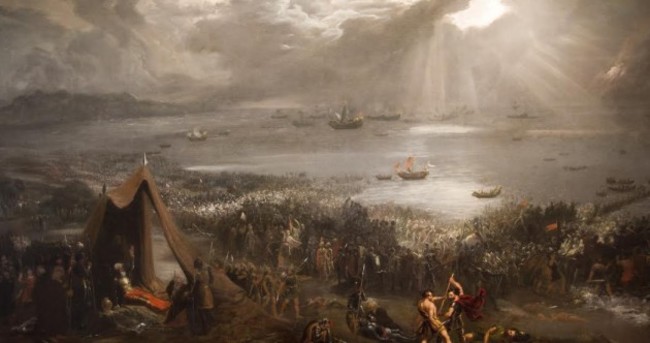 Iconic 'Battle of Clontarf' painting returns to Dublin 3 ... from Hawaii
