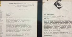 The Oscar nomination letter that shows you should never worry about failure