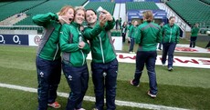 Twickenham selfie! Ireland's women get set for England challenge