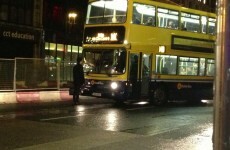 Did a furious pedestrian stare down a Dublin Bus for 20 minutes last night?