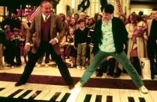 Watch two women play jaw-droppingly well on the giant piano from Big