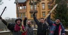 PICS: Protesters have a snoop around ousted president's stately home