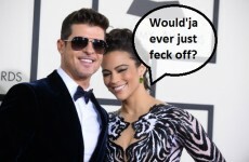 Robin Thicke and wife split in least surprising break-up ever... it's The Dredge