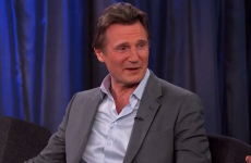 Liam Neeson burned the backside off Ireland on Jimmy Kimmel last night