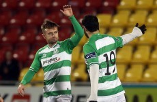 VIDEO: Stephen McPhail scores a free-kick on his Shamrock Rovers debut