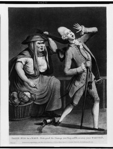 Hilarious old British print shows just what our Irish women were made of