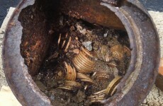 Couple find €7million in rare gold coins buried in their back garden