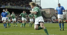 End of an era: Looking back on a first glimpse of Brian O'Driscoll in the flesh