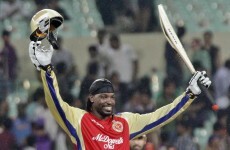 WATCH: Chris Gayle scores 36 runs - in a single over